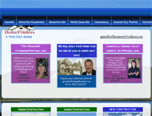 Tablet Screenshot of ganderhomes.com